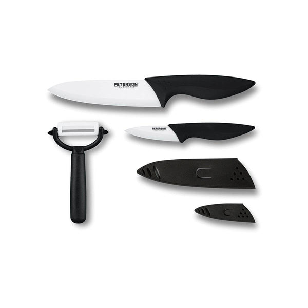 CERAMIC KNIFE SET, 5 PIECES (3