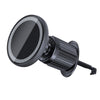For MagSafe Car Mount Magnetic Phone Holder Stand Car Air Vent Mobile Phone Clip GPS Brackets for iPhone 15 14 13 Samsung Xiaomi - Black