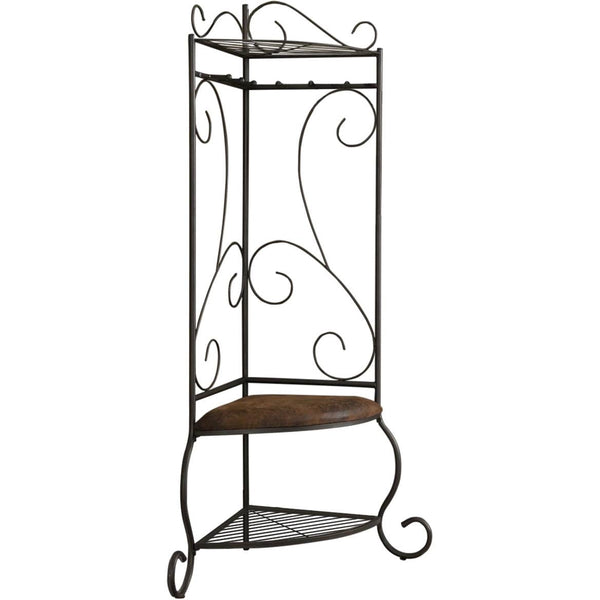 Corner Metal Hall Tree Entryway Coat Rack Upholstered Storage Bench Shoe Rack