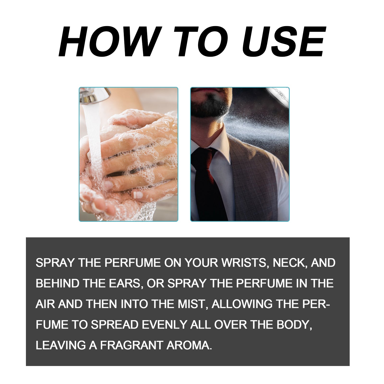 Men's Eau De Toilette Spray Lasting Fragrance Fresh Natural Elegant Release Charm Dating Atmosphere Niche Perfume