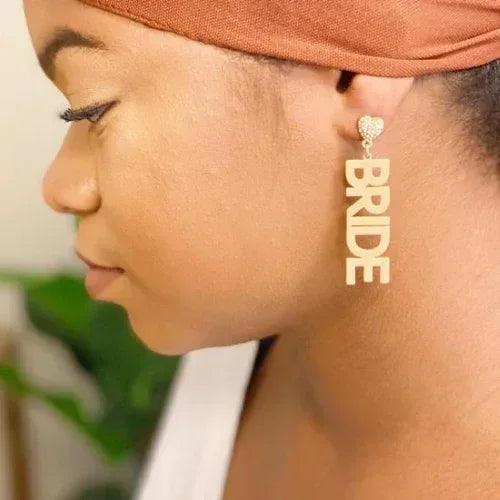 Say I Do Bride Earrings - Gifts for You 'n Me