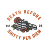 Shitty Per Diem Sticker (Clear)
