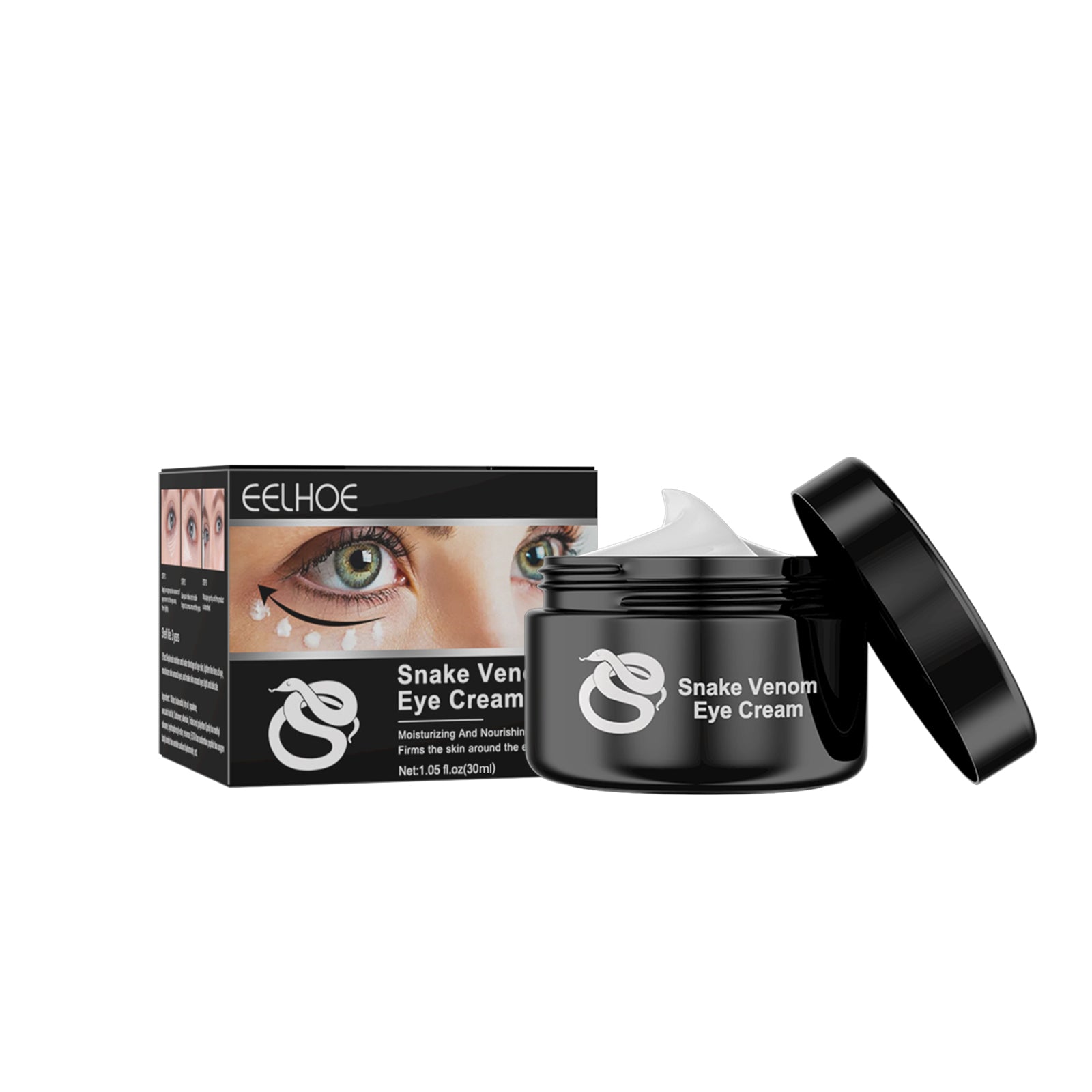 Snake Venom Eye Cream, Firming Eye Bags Hydrating And Reducing Fine Lines Eye Care Eye Cream