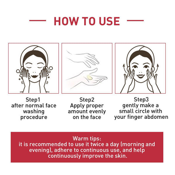 Antioxidant Renewal Serum, Tighten Facial Skin, Lighten Lines, Moisturize And Prevent Aging Serum