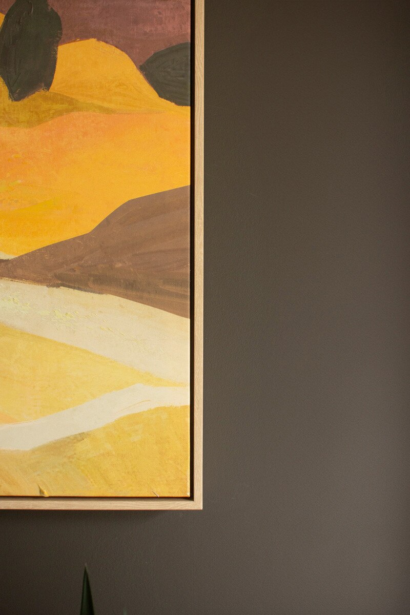 SET OF TWO FRAMED PAINTING LANDSCAPE