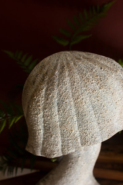 SET OF THREE RUSTIC METAL MUSHROOMS SCULPTURE