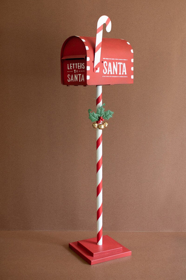 Painted Metal Christmas Mailbox Kalalou