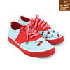 Hot Chocolate Design - Cherry Blue Sneakers - LAST PAIR US12!