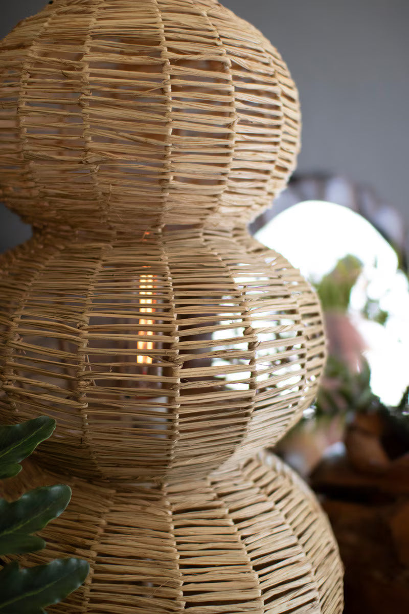 SEAGRASS BUBBLE LAMP - THREE