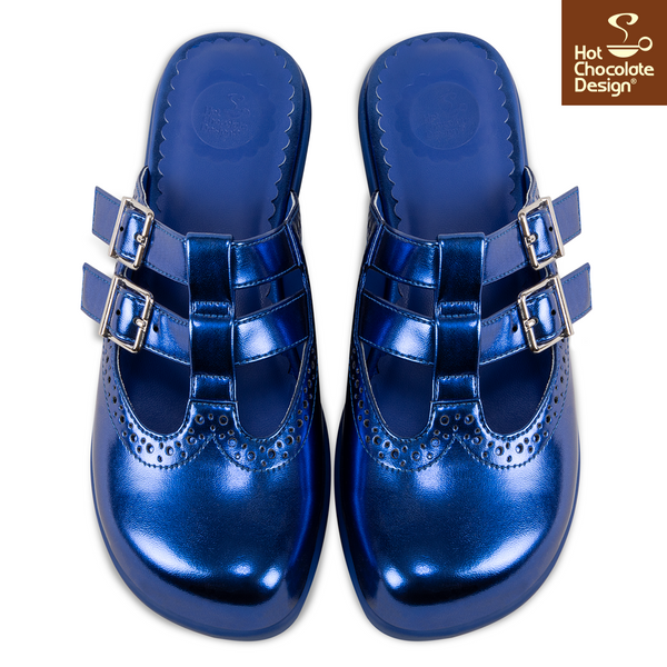 Chocolaticas® Chrome Crush Blue Women's Clog