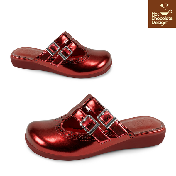 Chocolaticas® Chrome Crush Crimson Women's Clog