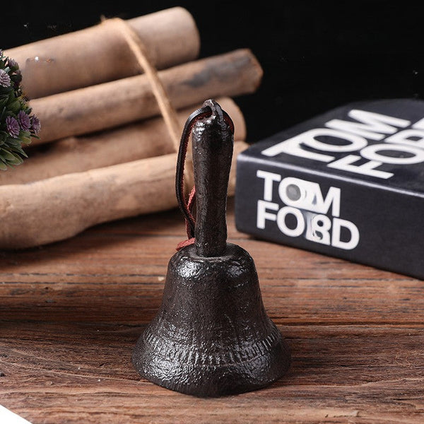 Cast Iron Hand Bell VagabondVintage