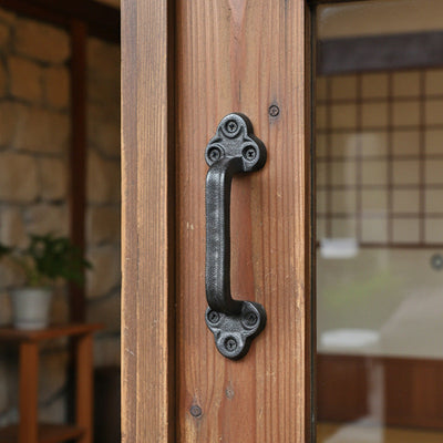 Rustic Cast Iron Door Pull Handle
