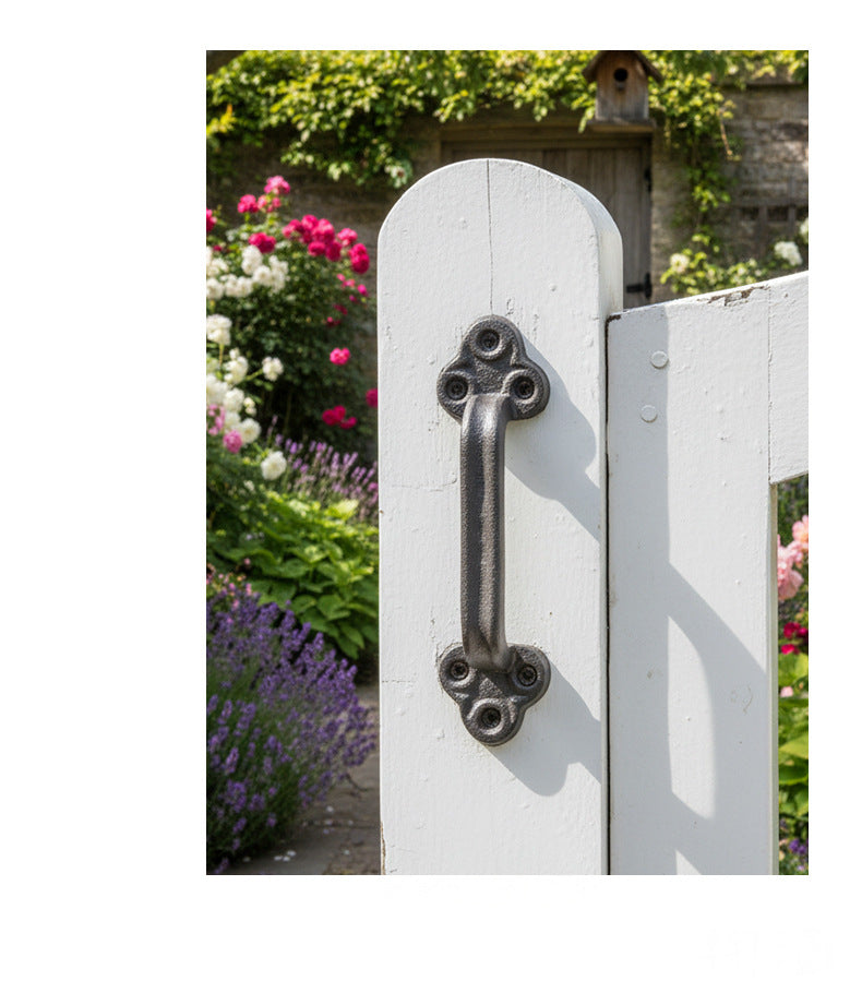 Rustic Cast Iron Door Pull Handle