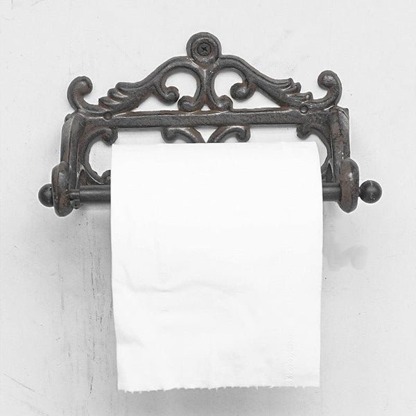 Cast Iron Toilet Paper Holder VagabondVintage