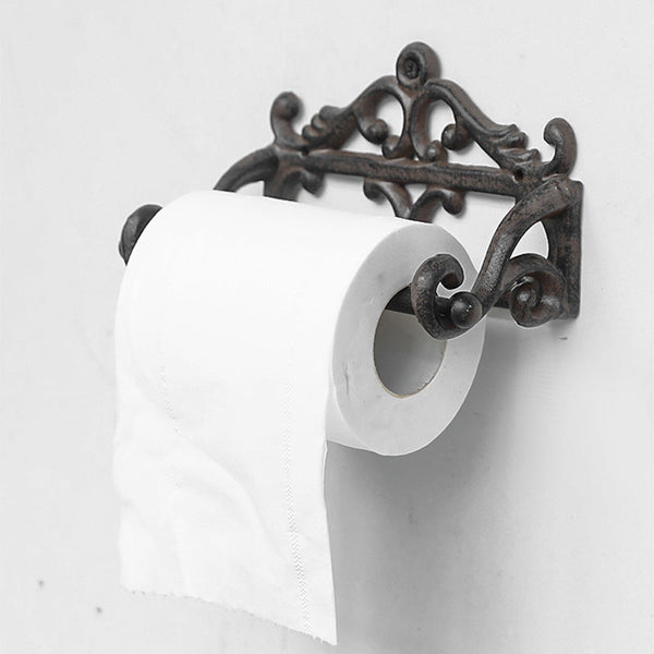 Cast Iron Toilet Paper Holder VagabondVintage