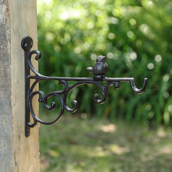 Cast Iron Bird Hook Bracket VagabondVintage