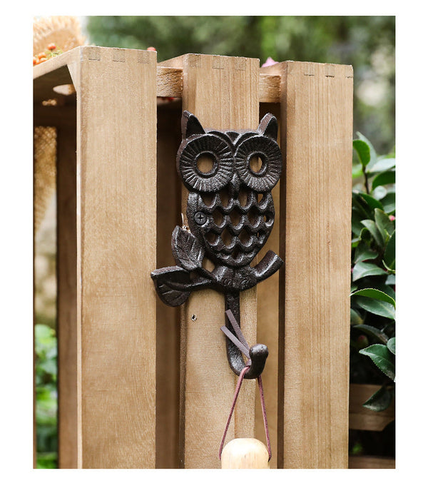 Cast Iron Owl Hook VagabondVintage