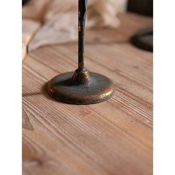 Rustic Iron Taper Candle Holder VagabondVintage