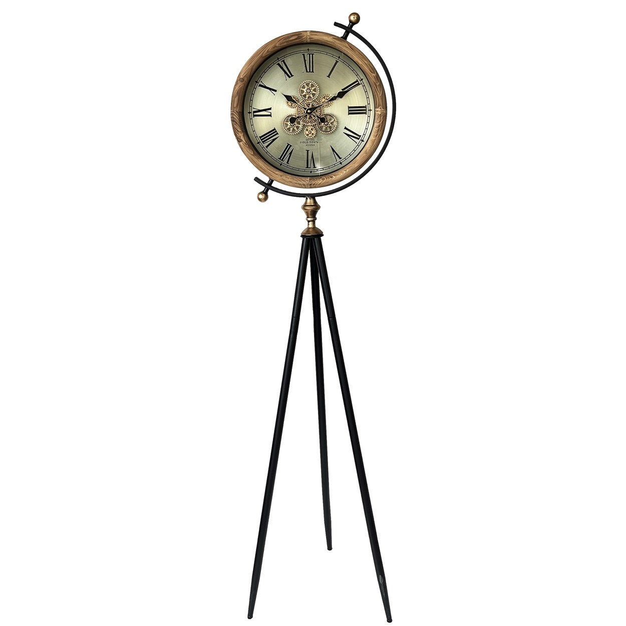 Auróra Tripod Gear Floor Clock