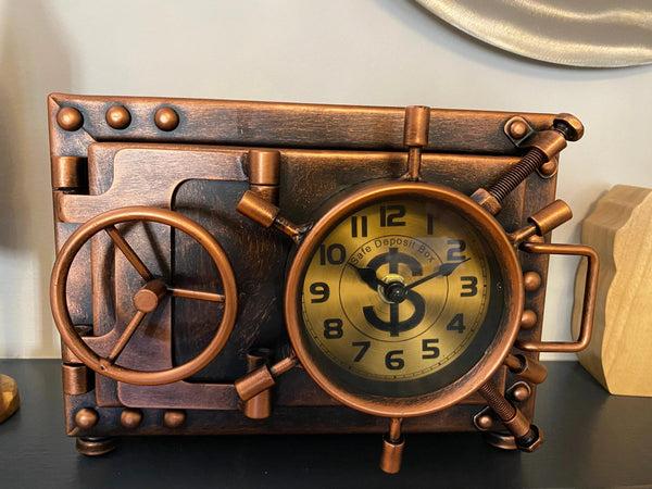 Table clock with Piggy Bank - Gifts for You 'n Me