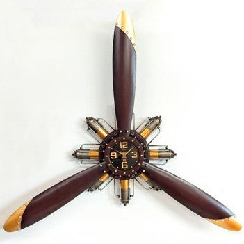 AeroSpin Wall Clock – Propeller Edition