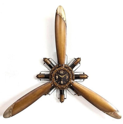 AeroSpin Wall Clock – Propeller Edition