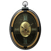 Oval Éclipse Gear Wall Clock