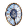 Miróre Oval Gear Mirror Clock