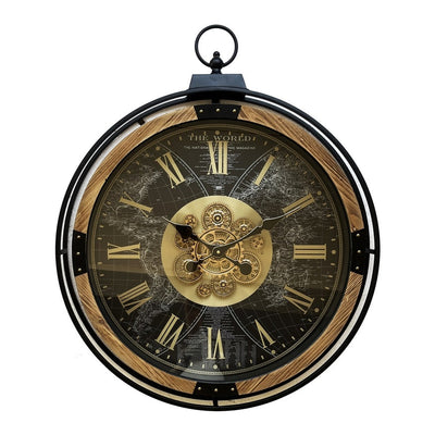 Astra Globe Gear Wall Clock