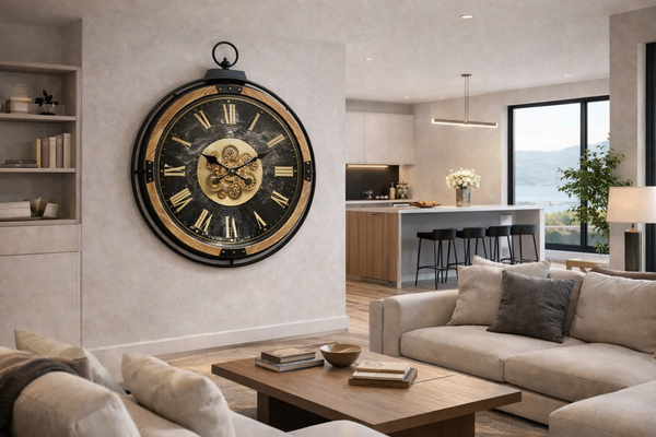 Astra Globe Gear Wall Clock