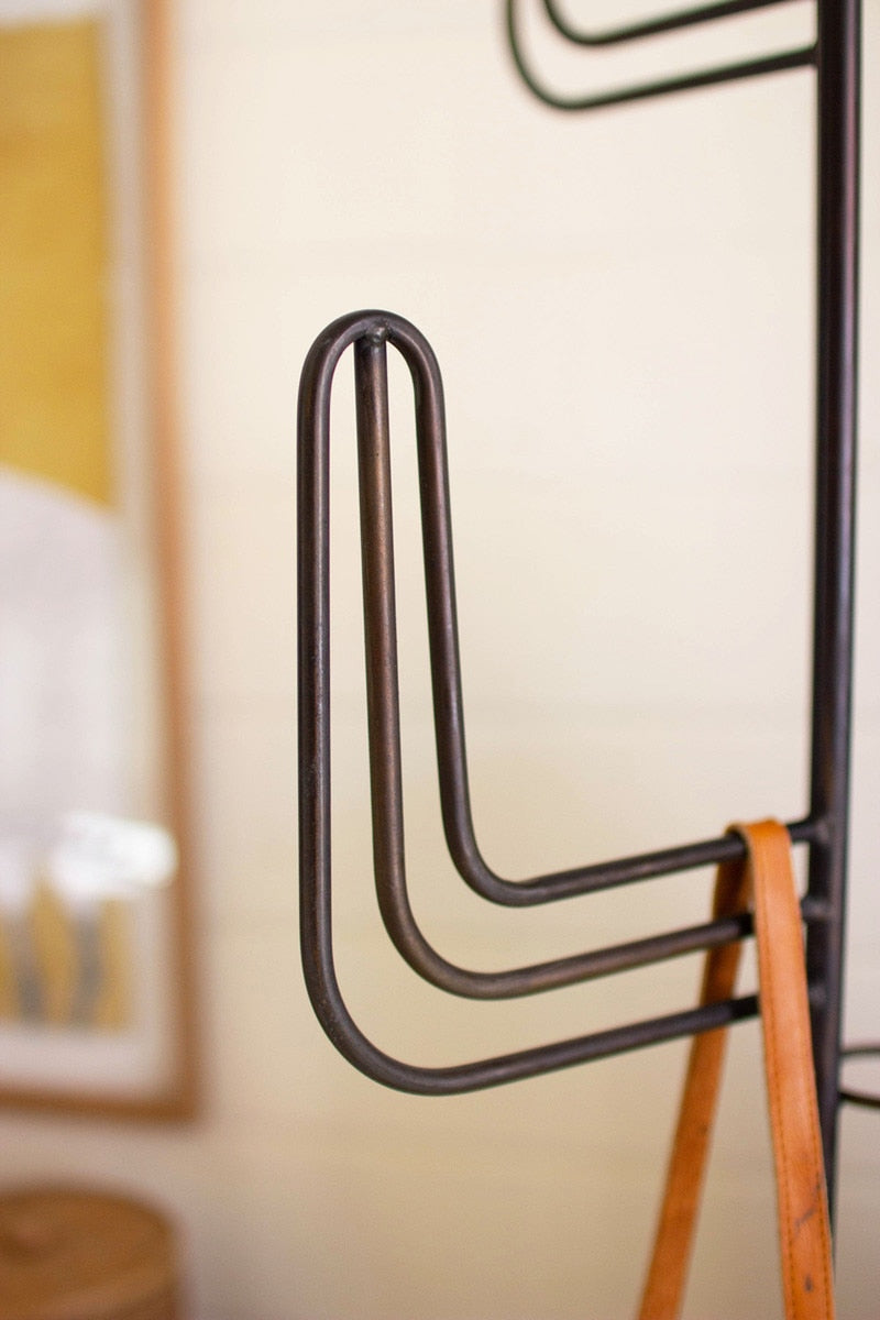 Black Iron Cactus Coat Rack Kalalou