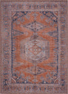 Taber Burnt Orange Persian Style Rug