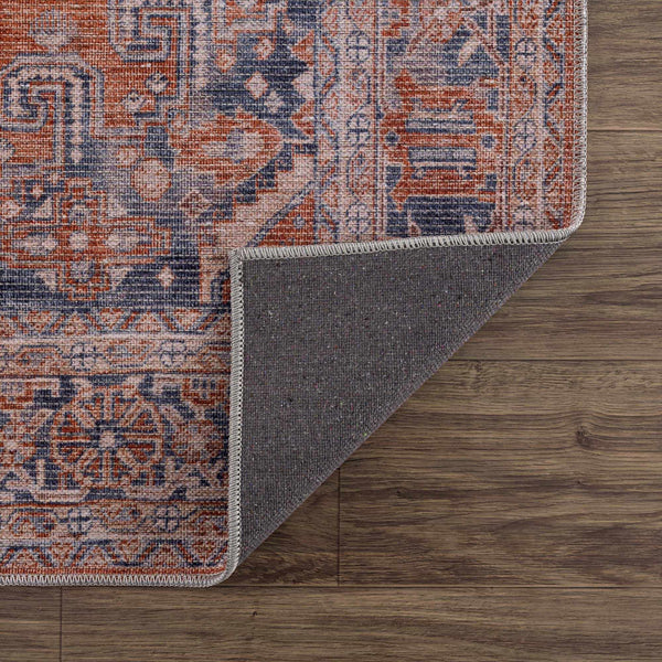 Taber Burnt Orange Persian Style Rug