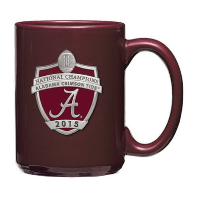 University of Alabama Crimson Tide National Champions 2015 Coffee Mug