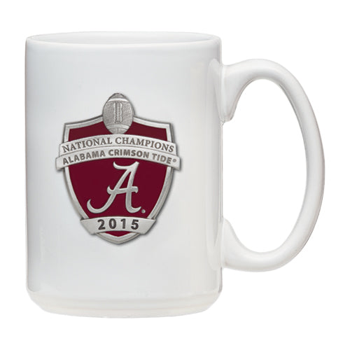 University of Alabama Crimson Tide National Champions 2015 Coffee Mug