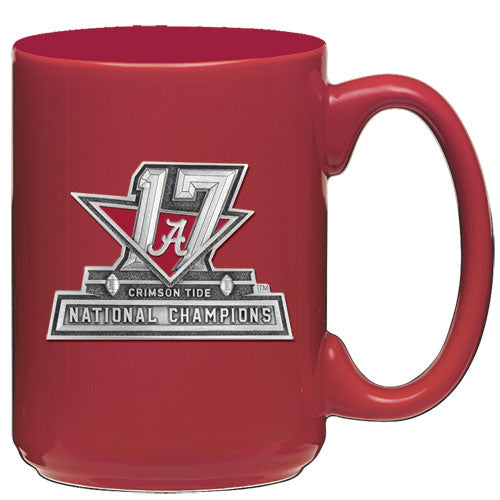 University of Alabama Crimson Tide National Champions 2017 Coffee Mug