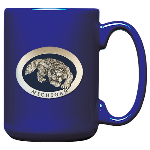 Wolverine with Michigan Coffee Mug