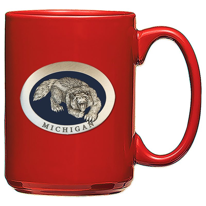 Wolverine with Michigan Coffee Mug