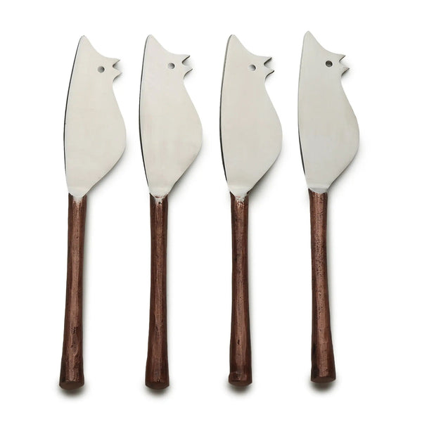 CAMELLIA RATONCITO CHEESE SPREADER/KNIFE 4 PC. SET