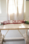 TABLETOP OR MANTLE MERRY CHRISTMAS