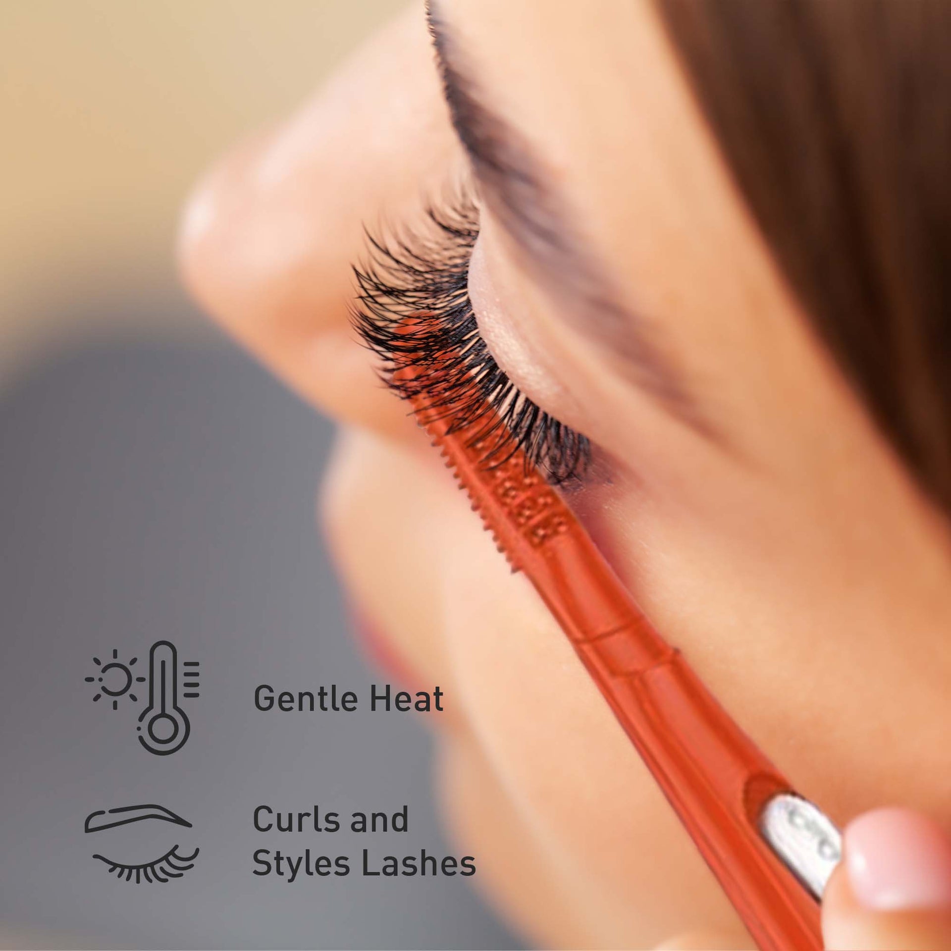 Pursonic Beauty Duo Bundle – Heated Eyelash Curler with Comb + Precision Dermaplaning Hair Remover Tool for Flawless Lashes and Smooth Skin