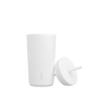 16oz Lid and Straw Replacement - White
