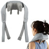 Neck Shoulder Massager 4D Deep Tissue Kneading Shiatsu Massage Machine-Gray