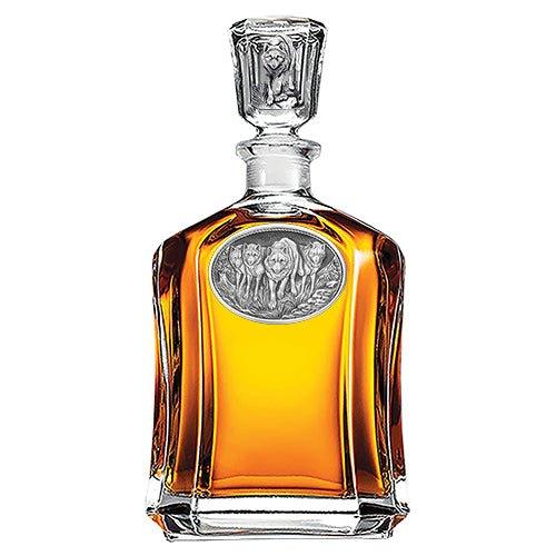 Wolves Capitol Decanter