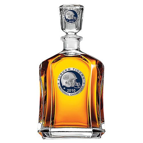 Auburn University National Champions 2010 Capitol Decanter