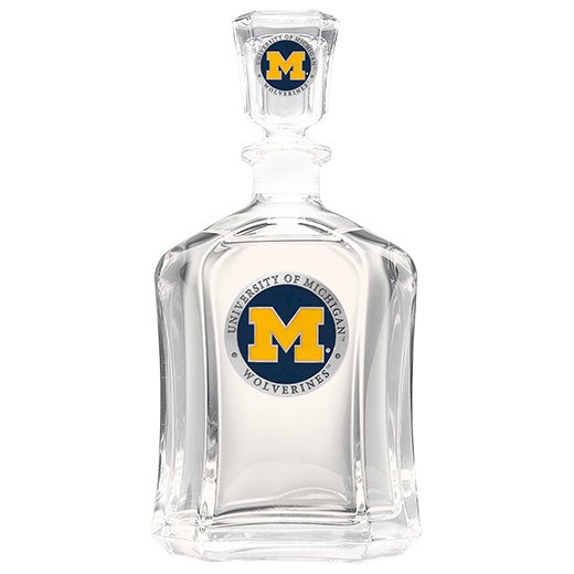 University of Michigan Capitol Decanter