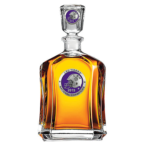 Louisiana State University National Champions 2019 Capitol Decanter