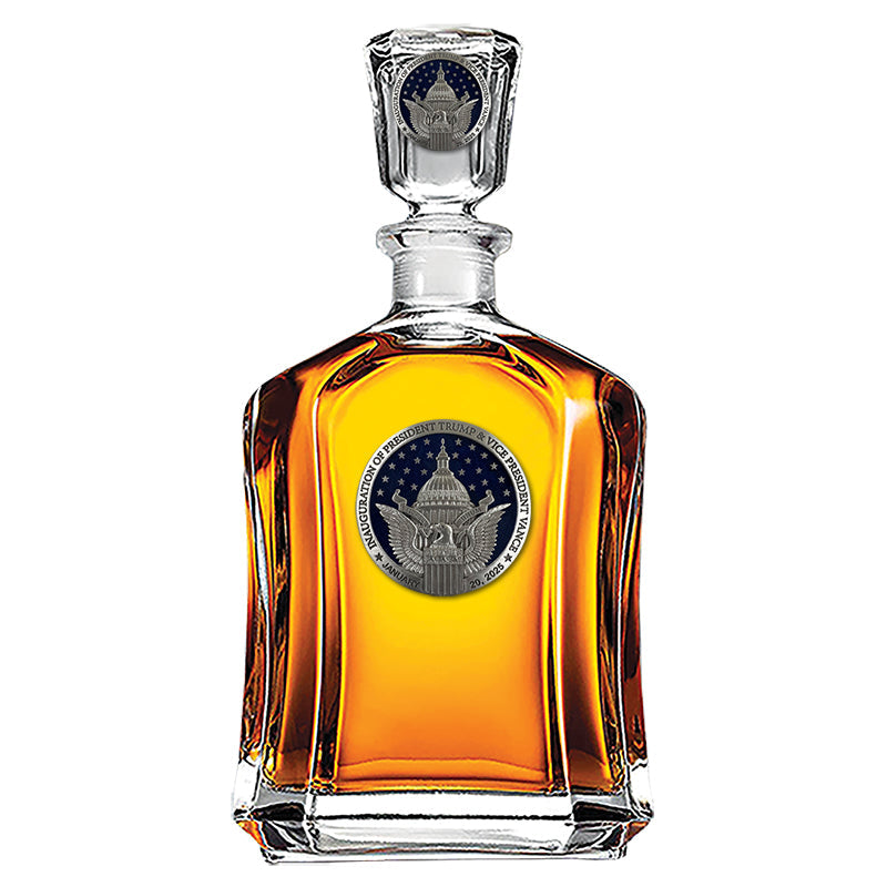 Trump & Vance  Inauguration 2025 Capitol Decanter