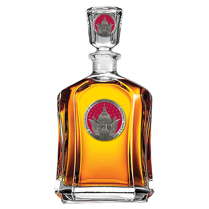 Trump & Vance  Inauguration 2025 Capitol Decanter